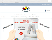 Tablet Screenshot of abceurosoft.se